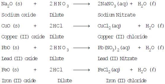 Physical and Chemical Properties of Acids - Class 10