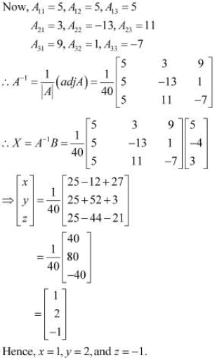 NCERT Solutions Class 12 Maths Chapter 4 - Determinants