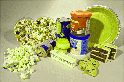 All of the foods pictured here contain harmful trans fats.