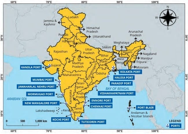 Ports in India