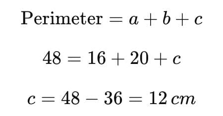 Class 9 Maths Chapter 10 Question Answers - Heron’s Formula