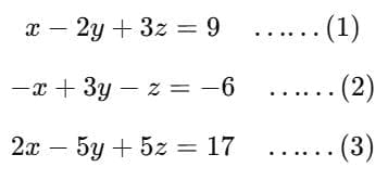 Solving Equations with Three Variables