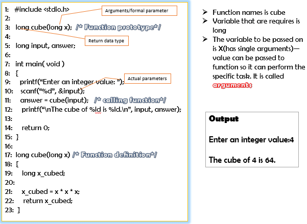 Chapter - Function in C Programming, PPT, Semester, Engineering - Computer Science Engineering (CSE)