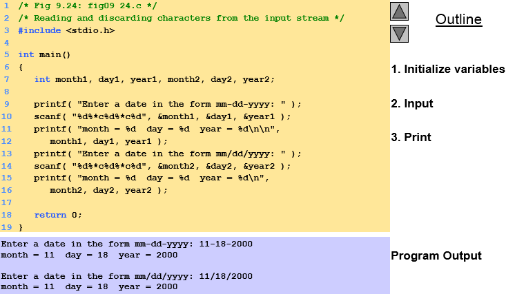 Chapter 9 - Formatted Input/Output, PF, Semeester, Engineering ...