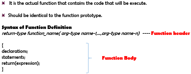 Chapter - Function in C Programming, PPT, Semester, Engineering - Computer Science Engineering (CSE)