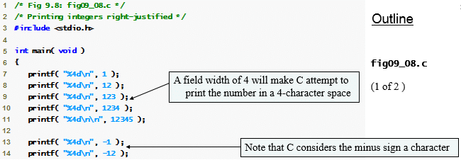 Chapter - C Formatted Input/Output, PPT, PF, Semester, Engineering - Computer Science Engineering (CSE)