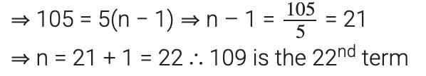 Assignment: Arithmetic Progressions | Mathematics (Maths) Class 10
