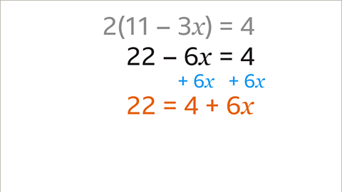 Solving for x - 3 - Year 7