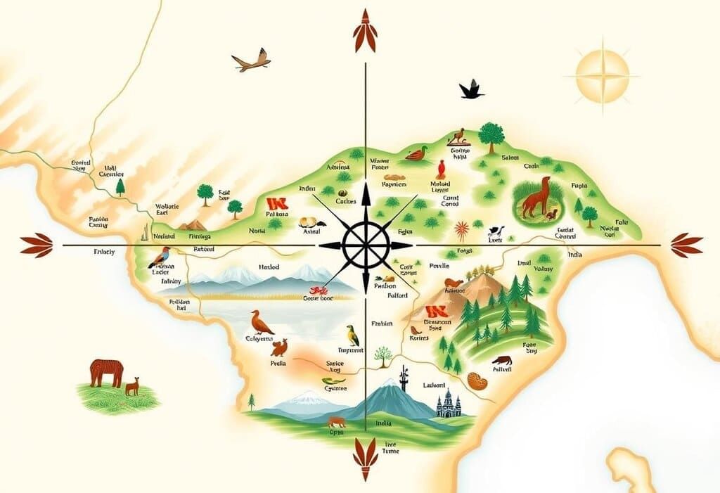 Representation of Geographical Features Chapter Notes | Geography Class 6 ICSE