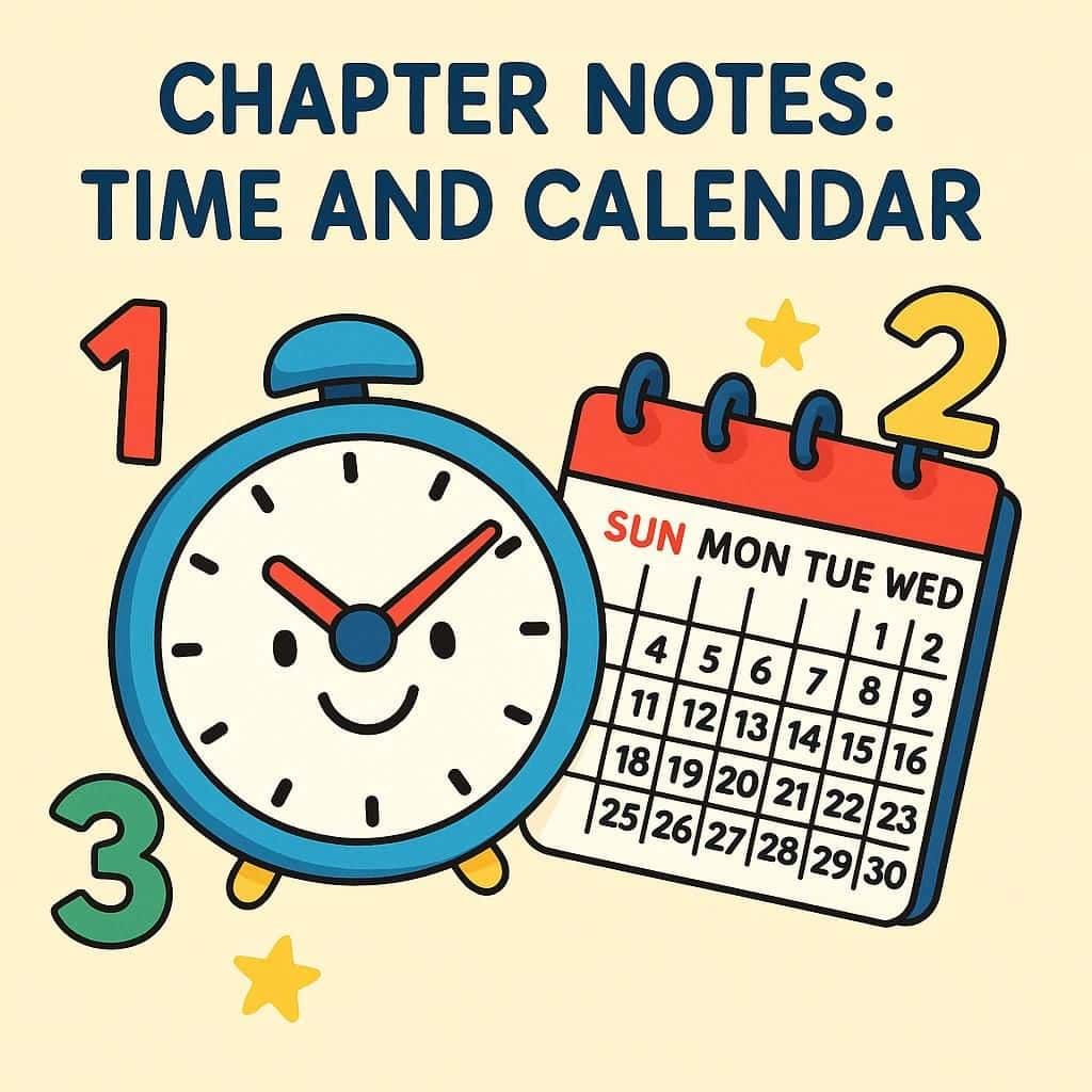 Time Class 3 Notes Maths