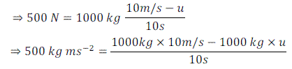 Numerical Problems Based on Newton`s Second Law of Motion(2) - Force & Laws of Motion - Class 9