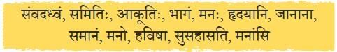 संगच्छध्वं संवदध NCERT Solutions | Sanskrit  (Deepakam) Class  8  -  New  NCERT - Class 8