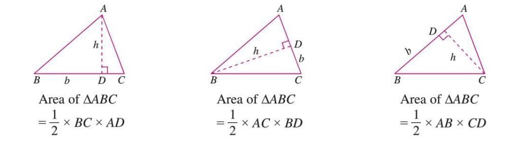 Perimeter and Area Chapter Notes | Mathematics Class 7 ICSE