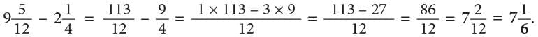 Operations on Fractions Chapter Notes | Mathematics Class 6 (SSC Board)