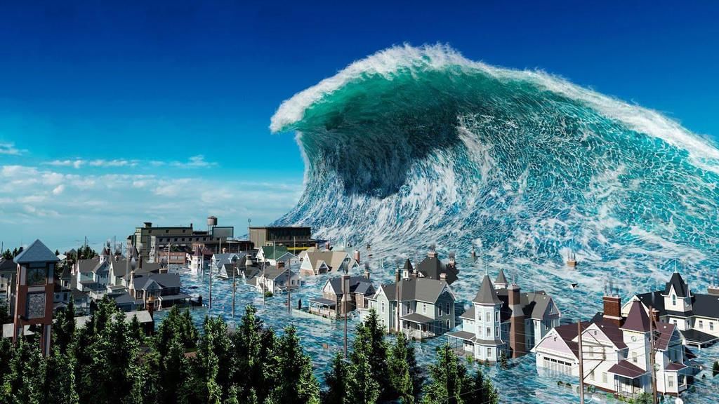 Tsunami: Amazing Photoshopped Pictures of XXL Waves - YouTube