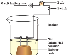 Diagram Based Questions: Acids, Bases and Salts | Science Class 10