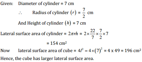 NCERT Solutions (Ex - 11.3, 11.4) - Mensuration