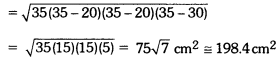 Class 9 Maths Chapter 10 HOTS Questions - Heron’s Formula