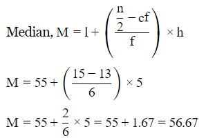 Class 10 Maths Chapter 13 Practice Question Answers - Statistics