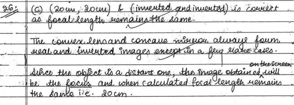 Science Topper`s Answer Sheet - 2019, Class 10
