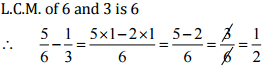 NCERT Solutions for Class 8 Maths - Fractions (Exercise 7.4, 7.5 and 7.6)