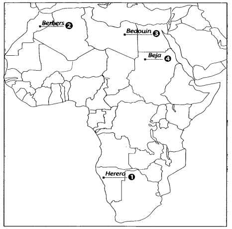 Map Based Questions: Pastoralists in the Modern | Social Studies (SST) Class 9