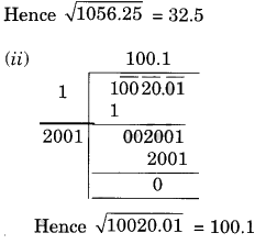 Class 8 Maths Chapter 5 Question Answers - Squares and Square Roots