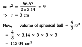 Class 9 Maths Chapter 11 Question Answers - Surface Areas and Volumes