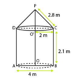 Class 10 Maths Chapter 12 Practice Question Answers - Surface Area and Volumes