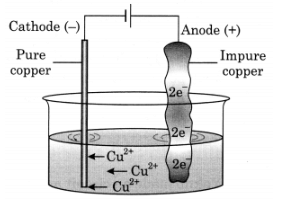Electrolytic refining of copper