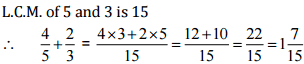 NCERT Solutions for Class 8 Maths - Fractions (Exercise 7.4, 7.5 and 7.6)