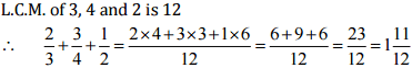 NCERT Solutions for Class 8 Maths - Fractions (Exercise 7.4, 7.5 and 7.6)