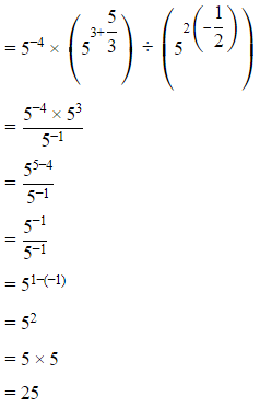 Class 8 Maths Chapter 10 HOTS Questions - Exponents and Powers