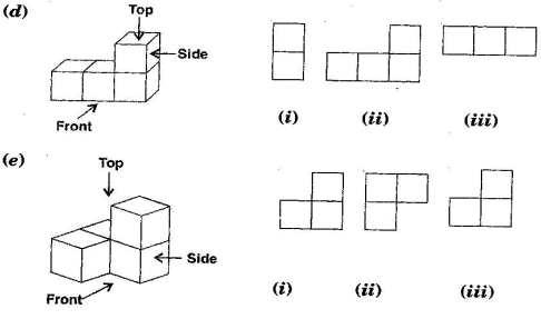 Visualising Solid Shapes NCERT Solutions - Class 8