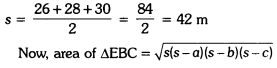 Class 9 Maths Chapter 10 HOTS Questions - Heron’s Formula