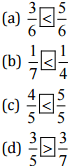 NCERT Solutions for Class 8 Maths - Fractions (Exercise 7.4, 7.5 and 7.6)
