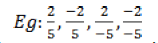 Rational Numbers Class 7 Notes Maths Chapter 1