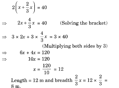 Class 8 Maths Chapter 2 Question Answers - Linear Equations in One Variable