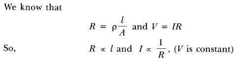 Class 10 Science Chapter 11 Question Answers - Electricity