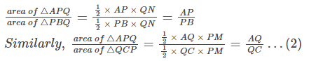 Class 10 Maths Chapter 6 Practice Question Answers - Triangles