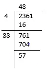 Squares and Square Roots Class 8 Worksheet Maths Chapter 5