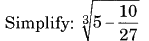Class 8 Maths Chapter 6 Question Answers - Cubes and Cube Roots