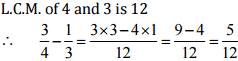 NCERT Solutions for Class 8 Maths - Fractions (Exercise 7.4, 7.5 and 7.6)