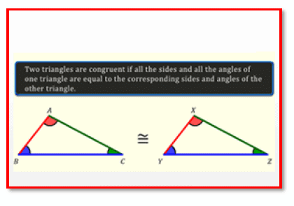Congruence of Triangles Class 7 Notes Maths