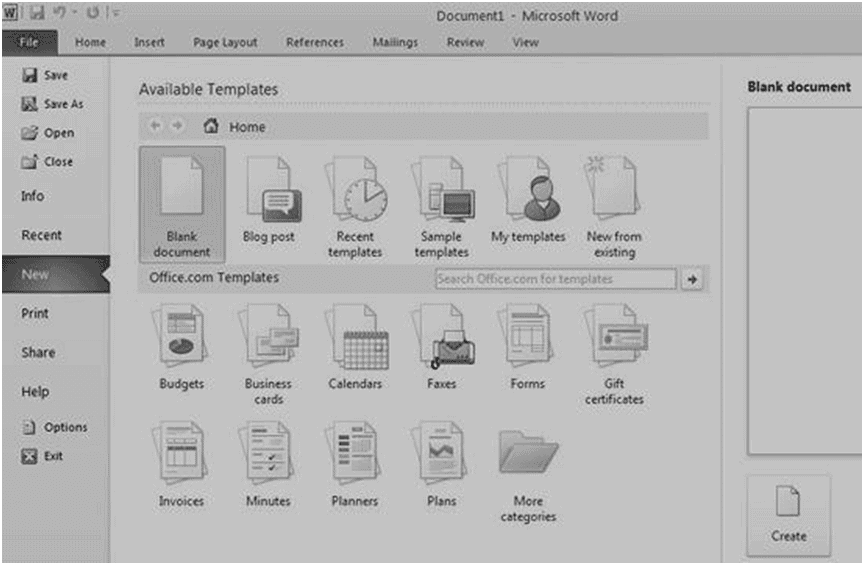 Chapter notes: MS-Word - Class 8