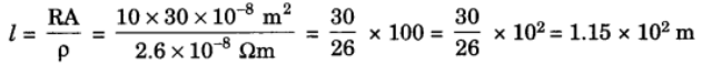 Class 10 Science Chapter 11 Question Answers - Electricity