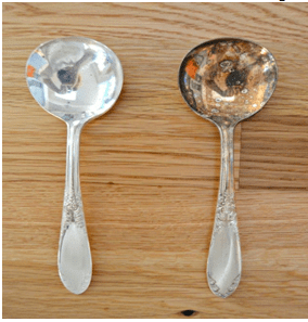 Black Silver Sulfide Deposition