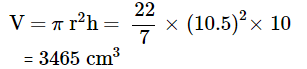 Mensuration Class 8 Worksheet Maths Chapter 9