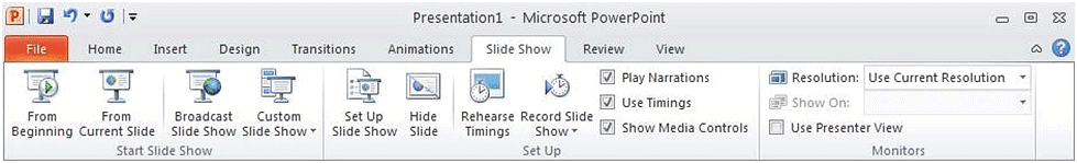Chapter notes: MS-Powerpoint | National Cyber Olympiad Class 8