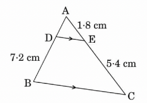 Class 10 Maths Chapter 6 Practice Question Answers - Triangles